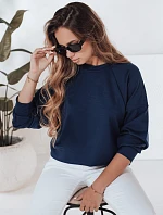 UZORI dámska mikina námornícka modrá FashionStreet BY1296