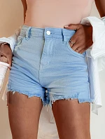 Dámske svetlomodré šortky SUNYLOOK FashionStreet SY0357