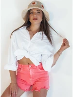 Dámské šortky růžové model 21977779 - Dstreet