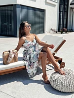 SERENA šaty biele FashionStreet EY2530