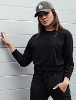 Dámska klasická mikina CASUALVIBE black FashionStreet BY1298