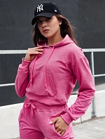 Dámska mikina TRENDHOOD pink FashionStreet BY1305