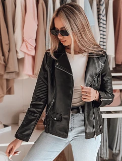 BIKEROSS dámska prechodná bunda ramones black FashionStreet TY4790