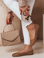 Dámske baleríny FRLINE khaki FashionStreet ZY0669