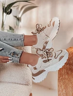 CELESTIC dámske tenisky na platforme béžové FashionStreet ZY0818