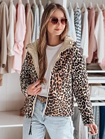 Dámska obojstranná prechodná bunda ZIBERKA beige FashionStreet TY4869