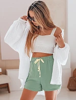 Dámske šortky HOT VIBE green FashionStreet SY0442