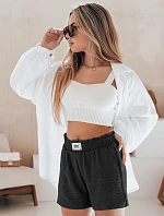 Dámske šortky OWN STYLE black FashionStreet SY0451