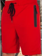 Pánské šortky červené model 21987789 - Dstreet