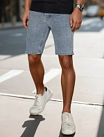 Pánske svetlomodré džínsové šortky FashionStreet SX2490
