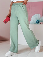 Dámske tepláky so širokými nohavicami DRESLINA mint FashionStreet UY2690