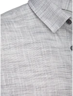 Pánska ležérna sivá košeľa Dstreet DX2653