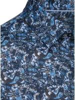 Pánska ležérna modrá košeľa Dstreet DX2672