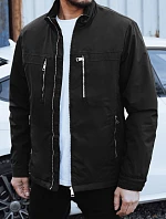 Pánska prechodná bunda čierna FashionStreet TX5035