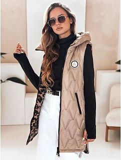 Dámská oboustranná vesta s kapucí FashionStreet TY5095