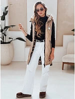 Dámská oboustranná vesta s kapucí FashionStreet TY5095 Dámská oboustranná vesta s kapucí FashionStreet TY5095