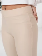 Dámské legíny béžové model 21991610 - Dstreet