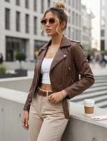 Dámske ekokoža krátke hnedé Ramones FashionStreet TY5672