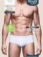 Pánske nohavičky Basic Midi 2P - WHITE - biela 0003 - SLOGGI