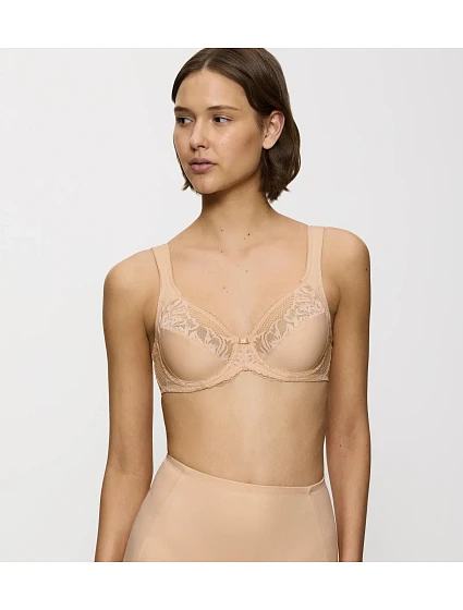 MODERN LACE+COTTON - Podprsenka s kosticami - bavlnené pohodlie a pevná podpora Triumph