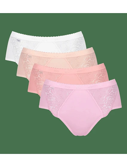 sloggi Chic Midi C4P - Pink - SLOGGI Pink - SLOGGI sloggi Chic Midi C4P - Pink - SLOGGI Pink - SLOGGI