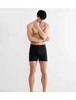Pánské boxerky GO Smooth Short 2P - BLACK - černé 0004 - SLOGGI