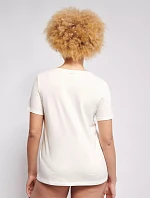 Tričko sloggi EVER Ease – Silk White – SLOGGI Silk White – SLOGGI