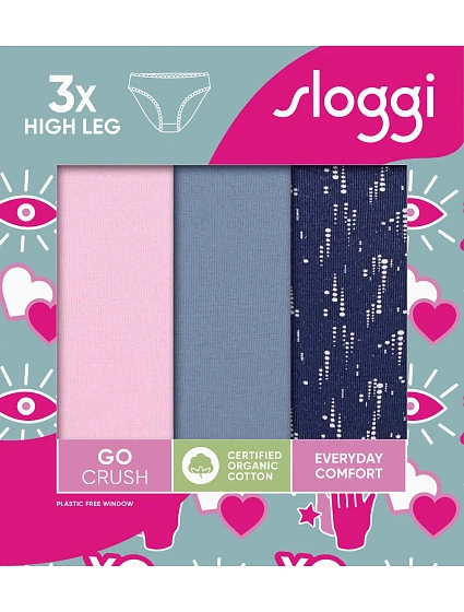 sloggi GO Crush High leg C3P - UNKNOWN - SLOGGI UNKNOWN - SLOGGI