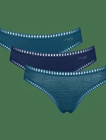 sloggi GO Crush Mini C3P – tyrkysová – SLOGGI tyrkysová – SLOGGI
