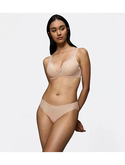 Dámska podprsenka Body Make-Up Illusion Lace WP - BROWN - TRIUMPH BROWN - TRIUMPH