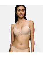 Dámska podprsenka Body Make-Up Illusion Lace WP - BROWN - TRIUMPH BROWN - TRIUMPH