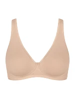Dámska podprsenka Basic+ Soft Bra - Žltá - svetlo béžová 0026 - SLOGGI