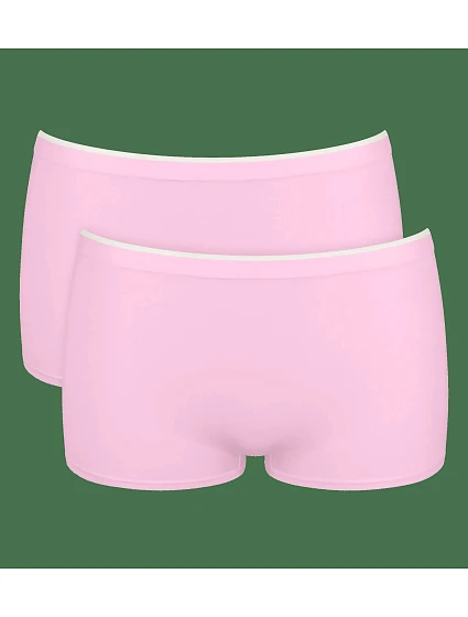 sloggi GO Sense Short 2P - Floral Pink - SLOGGI Floral Pink - SLOGGI