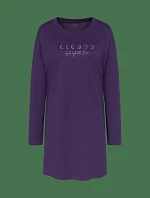 Nočné košele NDK LSL 04 - ROYAL PURPLE - TRIUMPH ROYAL PURPLE - TRIUMPH