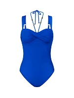 Dámske jednodielne plavky Summer Twist OPD 01 - BLUE - modrá 7446 - TRIUMPH