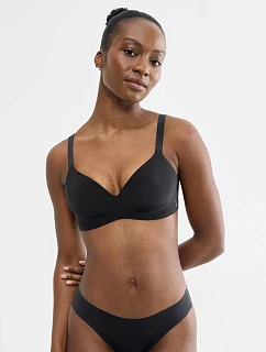 Dámska podprsenka ZERO Feel 2.0 THE UP TShirt Bra Black, čierna – SLOGGI