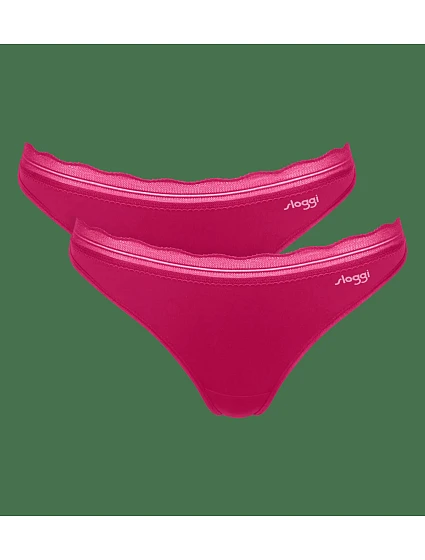sloggi GO Blush String 2P - Berry - SLOGGI Berry - SLOGGI sloggi GO Blush String 2P - Berry - SLOGGI Berry - SLOGGI