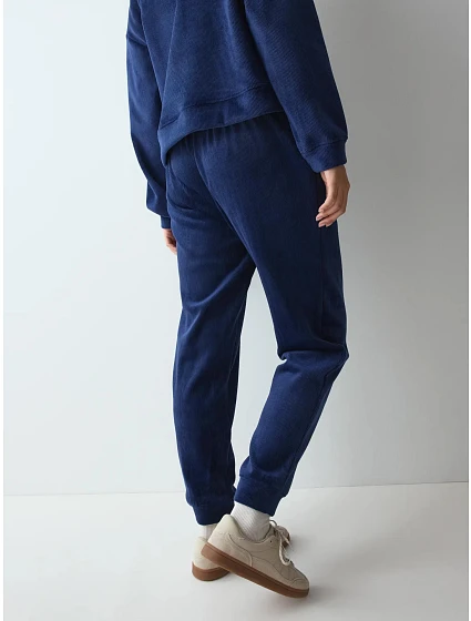 Velour Rib Trousers - Admiral - TRIUMPH Admiral - TRIUMPH