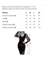 model 22349676 Elegantní přiléhavé velurové šaty s tylovými rukávy – tmavě modré - numoco