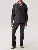 Atlantic BNMP-001 long/r S-2XL pánske pyžamo so zipsom