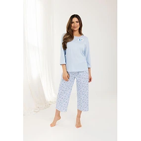 Pyžamo model 21224270 3/4 2XL4XL Z25/26 dámské - Regina Pyžamo model 21224270 3/4 2XL4XL Z25/26 dámské - Regina