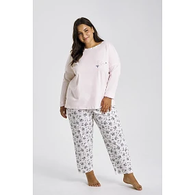 Ella pyžamo model 21236332 délka/r 2XL3XL Z25/26 dámské - Taro Ella pyžamo model 21236332 délka/r 2XL3XL Z25/26 dámské - Taro