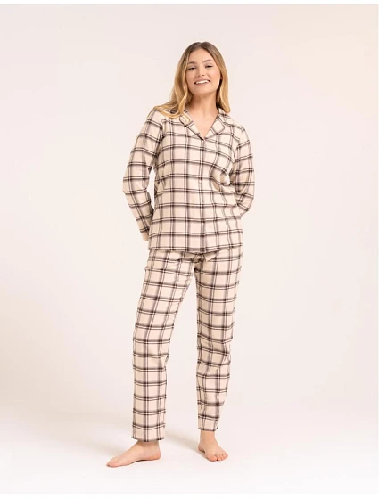 Piżama Moraj PDD5500-007 dł/r S-3XL rozpinana Piżama Moraj PDD5500-007 dł/r S-3XL rozpinana
