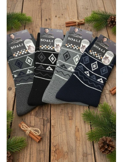 WiK SO&LI ponožky art.001/1 Angora pánske 39-46 WiK SO&LI ponožky art.001/1 Angora pánske 39-46