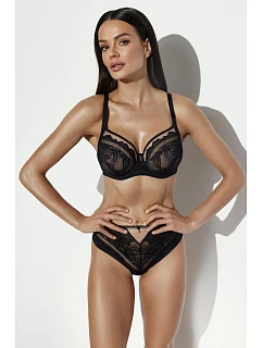 Biustonosz soft side support Ava 2292 Black Maxi