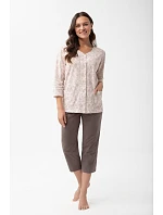Piżama Luna 1305 7/8 M-XL L26 rozpinana Piżama Luna 1305 7/8 M-XL L26 rozpinana
