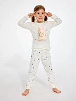 Pyžamo Cornette Kids Girl 594/201 Sleeping, dĺžka rukávov 86–128