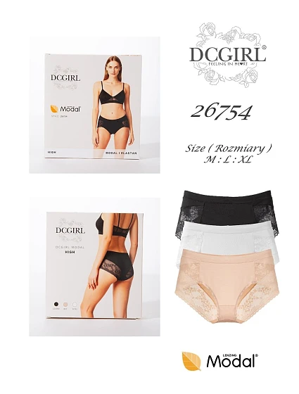 Nohavičky DC Girl 26754 A2, balenie, veľkosť M–XL Nohavičky DC Girl 26754 A2, balenie, veľkosť M–XL