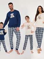 Pyžamo Cornette Kids Boy 593/185 Home Friends, dĺžka rukávov 86–128