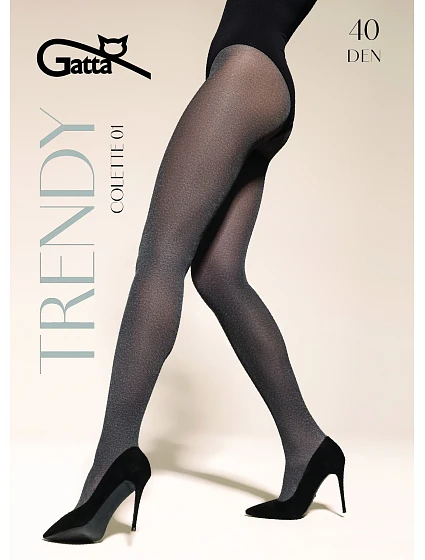 Punčocháče Trendy Colette vzor 40 model 22347979 - Gatta Punčocháče Trendy Colette vzor 40 model 22347979 - Gatta